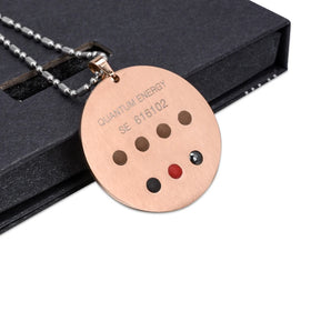 Wollet Classic Stainless Steel Quantum Satellite Pendant Three-Color Thread Rose Gold Plating Negative Ion Fine Pendants Charms