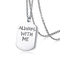 New Arrival Stainless Steel Necklace Ashes Jewelry Necklace Cremation Urn Brand Pendant Pet Ashes Holder Keepsake Jewelry