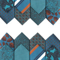 Neckties Fashion Jacquard Striped Neck Ties for Mens Custom Blue Gravata Slim Floral Necktie Business Man Suit Accessories