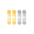 Waterproof Geometric Women Gold Plated Jewelry Stainless Steel Vintage Circle Tassel Long Drop Dangle Earrings