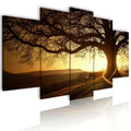 Panel Tree Canvas Painting for Living Room Wall Decor Landscape Home Decoration Customised Modern Wall Art UV Printing SCENERY
