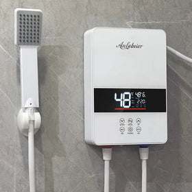 Reduce Waste on Demand Energy Saving Electric Hot Kitchen Digital Thermostat for Showerr Water Heater Made in Italy