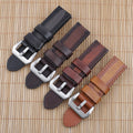 Watch Accessories Leather Watch Strap Band 24mm Hand-stained Vegetable-tanned Vintage Leather Watch Straps