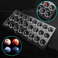 LST CE Certificate Custom Polycarbonate Chocolate Molds Different Shape Plastic Chocolate Silicone Mold for Christmas Home Use