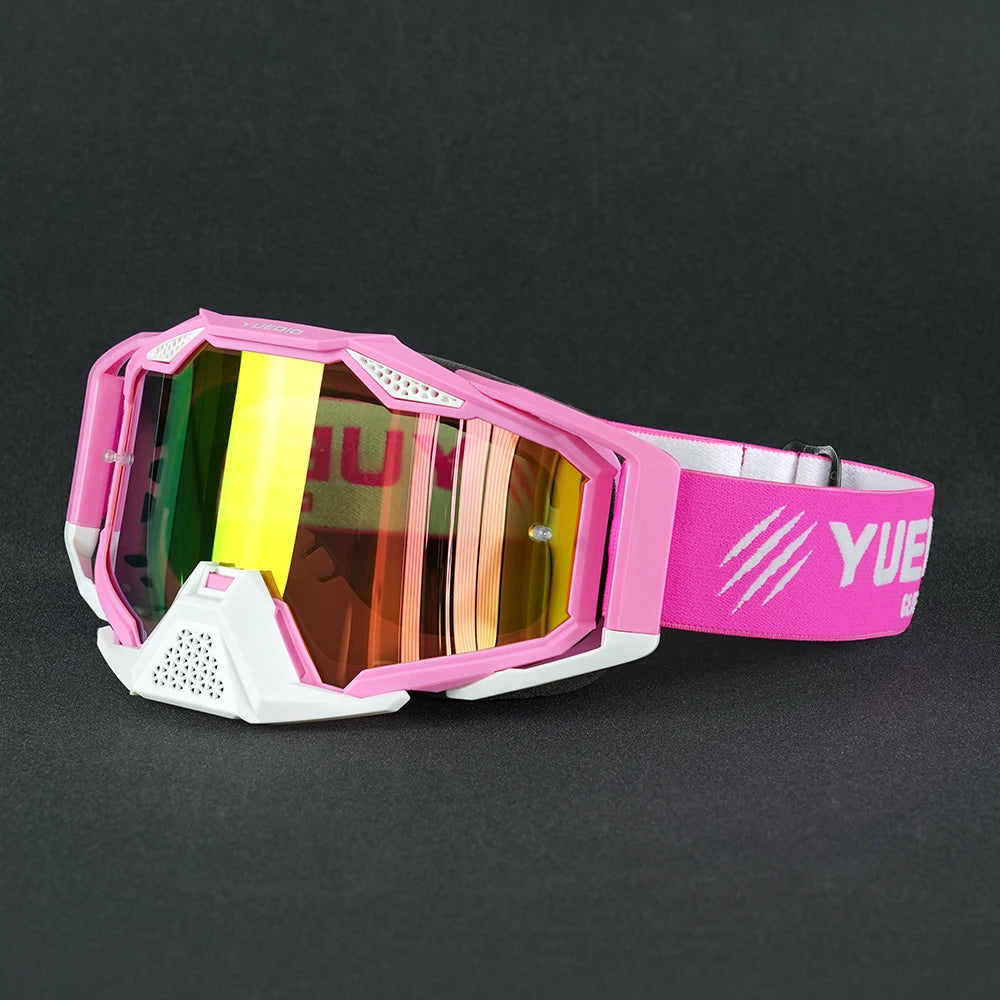 MX UV400 Adult Off-Road Motorcycle Goggles Eyewear Thick Foam Anti-Scratch Dustproof Adult Mountain Bike ATV Goggles Glasses