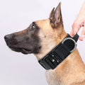 2 Inch Wide Tactical Dog Collar OEM Custom Adjustable Manufacturer Designer Dog Training Nylon Collars for Medium and Large Dog