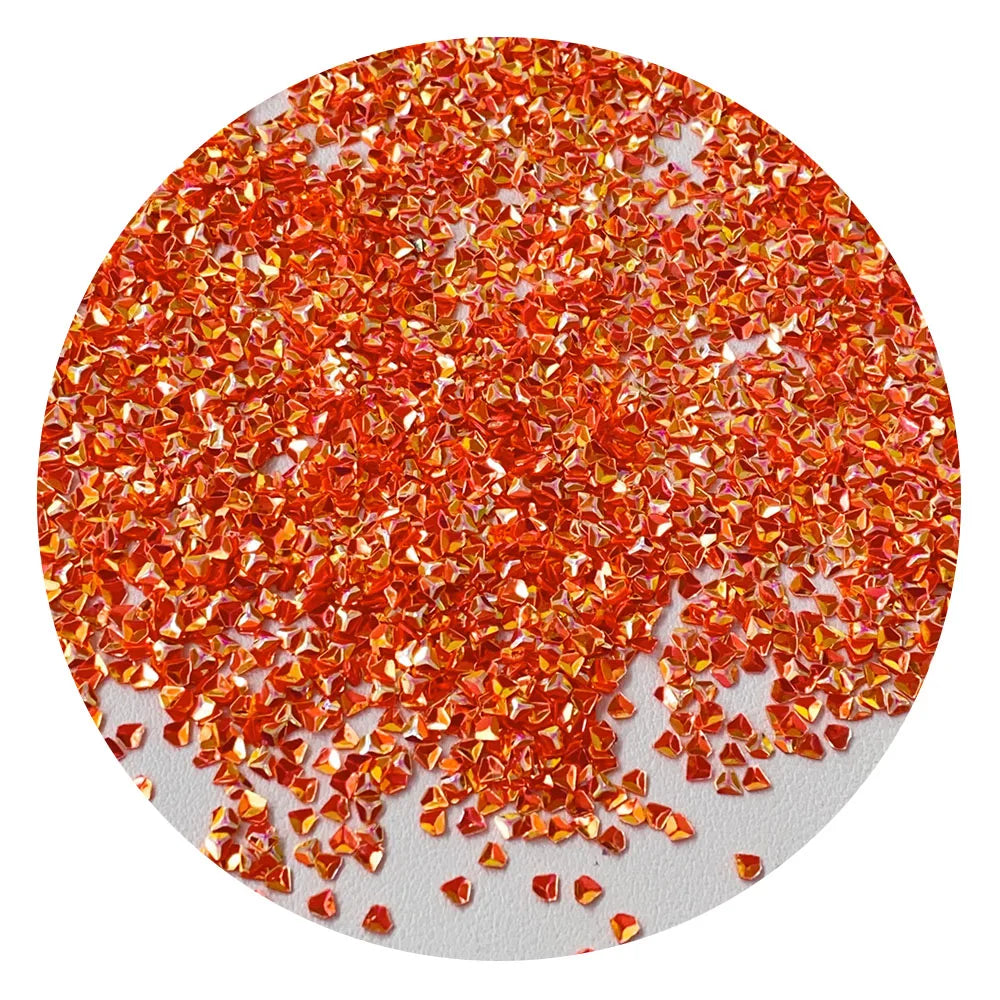 New Arrival Red Holographic Stickers Mini Sequins Glitter for Slime Fillers Makeup Manicure Decoration