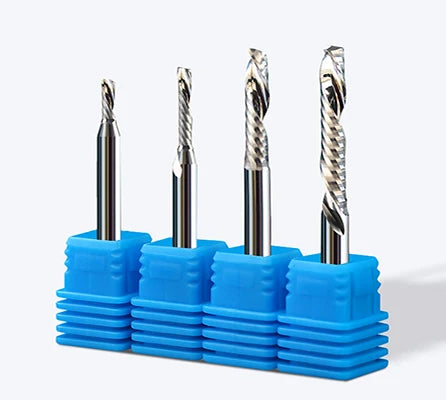 JINCHUAN Hot Pin Left-Hand Single Edge Carbide Milling Cutter for PVC Plates Router Bit Customized ODM OEM Supported 3 Year