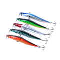 12cm/10g Sinking Plastic Fishing Lures Minnow Bait OEM Fishing Tackle Bait Big Hard Fishing Lures