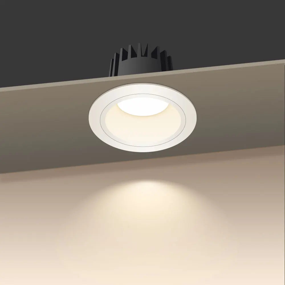 Zemismart Zigbee LED Downlight IP44 12W Dimmable Light Anti-Glare Support Tuya Homekit Smartthings Alexa Google Home Control