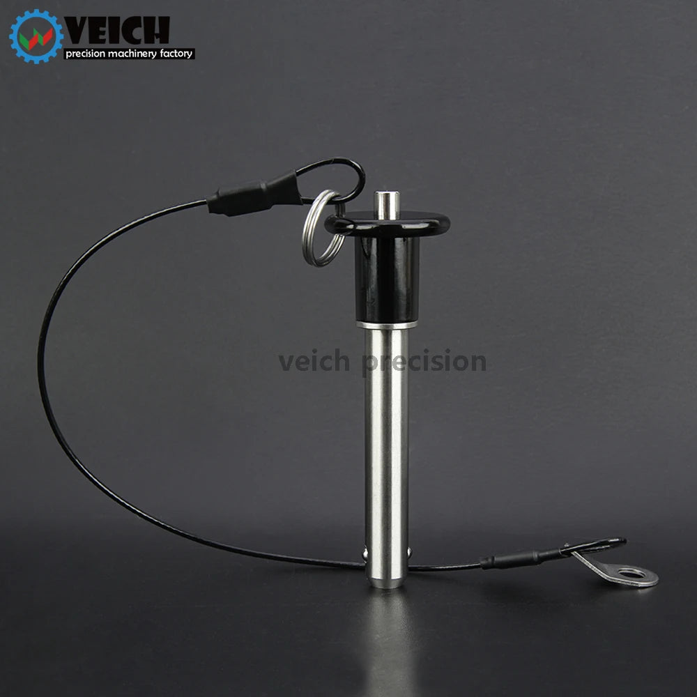 VCN011 Stainless Steel Quick Release Ball Lock Pin Push Button Fastener for Secure Fixing
