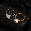 ICEBELA Jewelry Luxury Open Ring Engagement Gift Fashion Jewelry Opal Stone Handmade S925 Sterling Silver Exquisite Natural