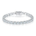 Wish Jewelry High Quality 3mm 4mm 5mm 925 Sterling Silver Moissanite Tennis Bracelet D Color VVS Diamond Bracelet for Women Man