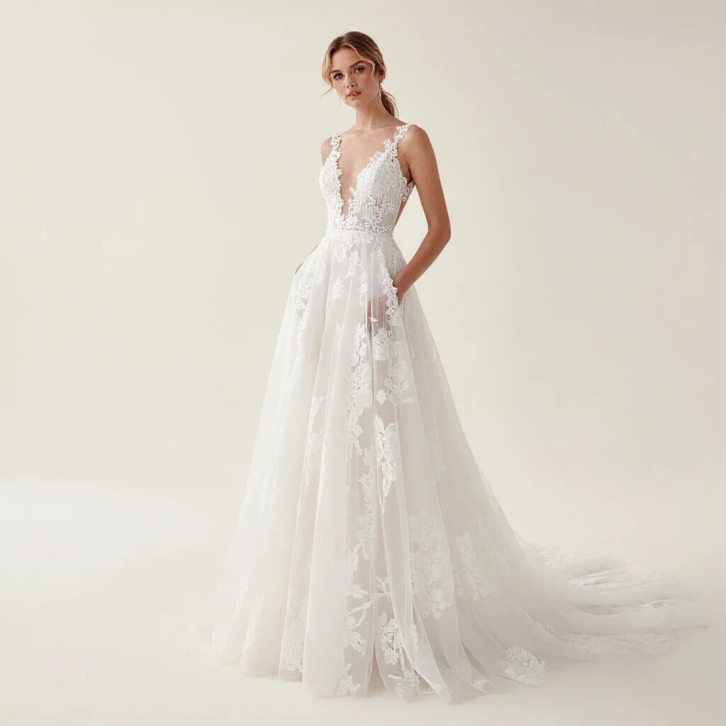 Wholesale Printed Mesh Lace-Up Back Girls Ladies Beach Casual Floor-Length Dresses for Mother and Daughter Party Wear MegaBDM