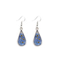 14x28mm Dried Flower Drop Earrings Fashion Jewelry for Women Girls