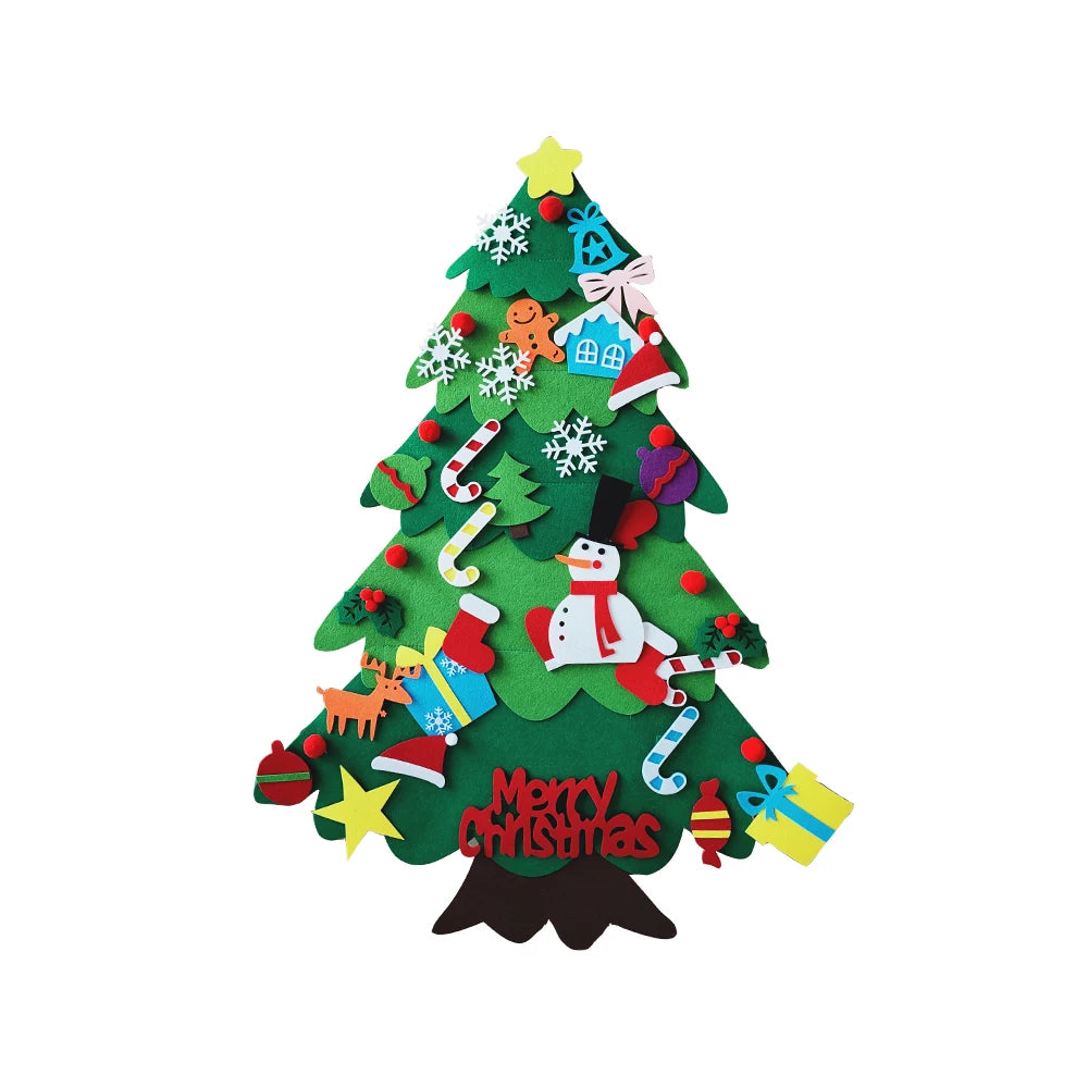 Wall Hanging Christmas Decoration  Felt Christmas Tree