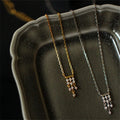 S925 Vintage Jewelry Sterling Silver the French Romantic Pendant Necklace