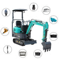 CE EPA China Small Hydraulic Excavators 1.2ton Cheap Mini Excavator Prices for Sale MegaBDM