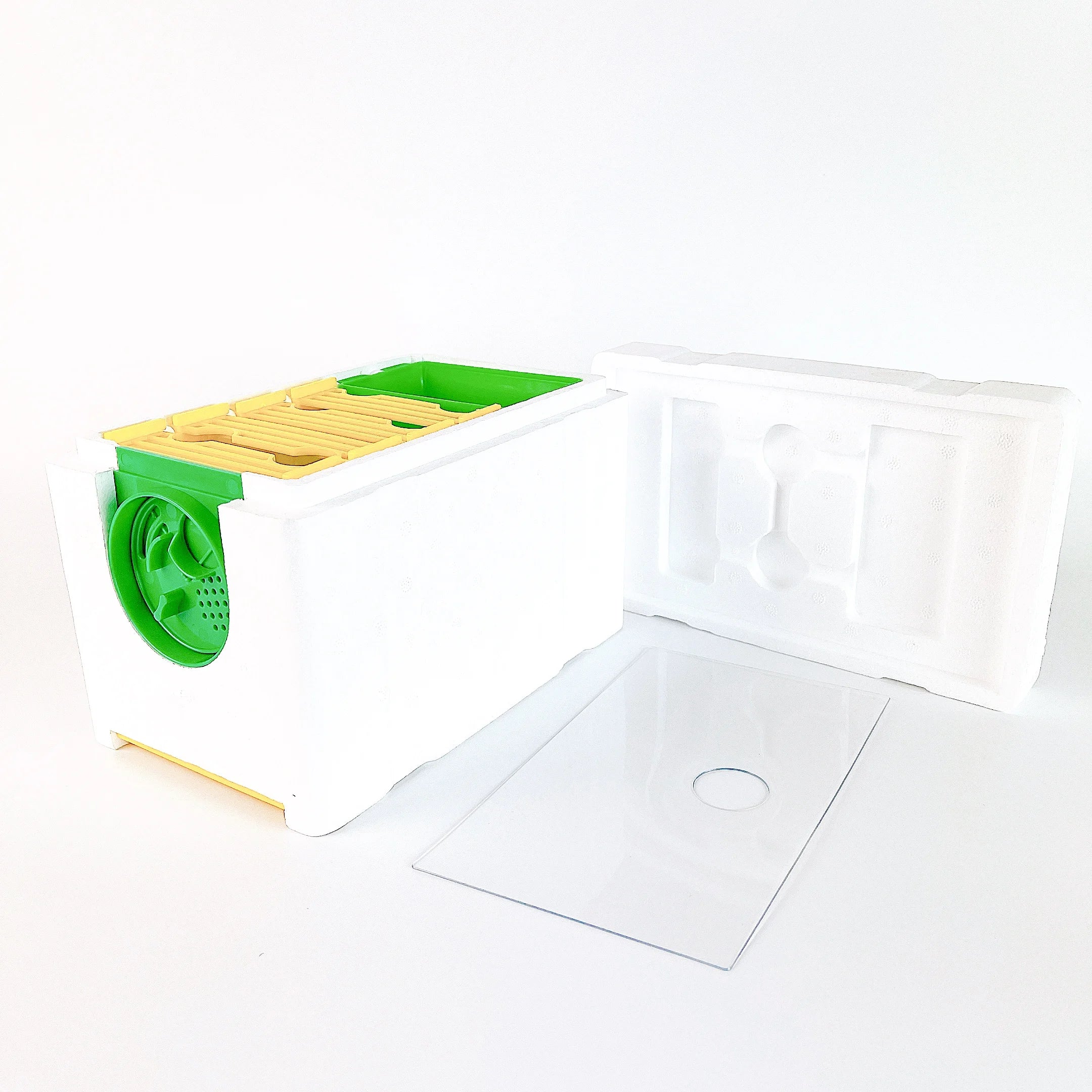 CHINABEES EPS Bee Hive Mini Foam Polystyrene Nuc Box Queen Breeding Kit New Condition Plastic Material for Sale