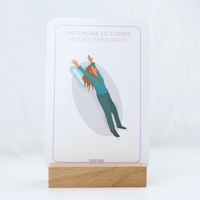 Inspirational Mindfulness Challenge Playing Cards Deck Paper Affirmation Mantras for Meditation Tools and Great Affirmations