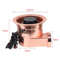 Hot Sale Noiseless Korean Barbeque Ventilation Smoker Multi Color BBQ Smoke Exhaust Fan