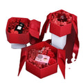 Goddess Festival Gift Mother's Day Birthday Gift Box Octagonal pink Packaging with Hand Premium Sense in Stock