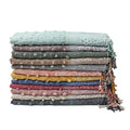 Sell Like Hot Cakes Joining Together to Dye Lace Collar Shawls Pure Color Hair Bulb Ball Cotton and Linen Female Head Foulard