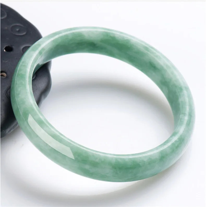 New Natural Jade Bracelet Wholesale Green Jade Bangles Gemstone Bracelet