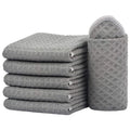 Microfiber Washcloth Drying Rags Cleaning Cloth Thick Microfiber Waffle Kitchen Tea Towels