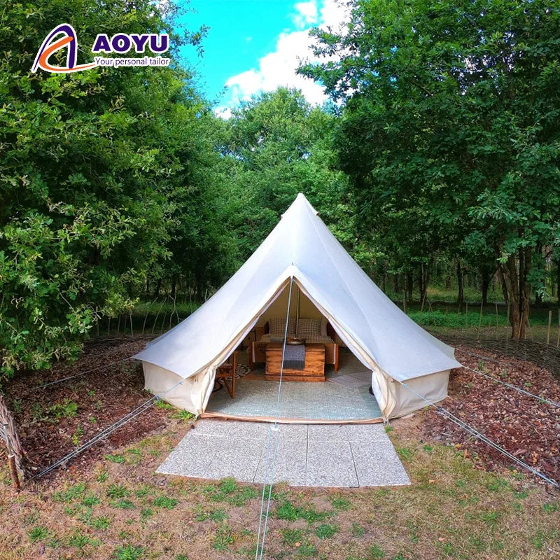 Pagoda Tent Outdoor Modern Design Tent House for Living Hotel Camping Large Dome Tent Glamping