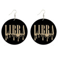 Zodiac Signs Capricorn Aquarius Pisces Aries Taurus Gemini Cancer Leo Virgo Libra Scorpio Sagittarius Wood Drop Earrings
