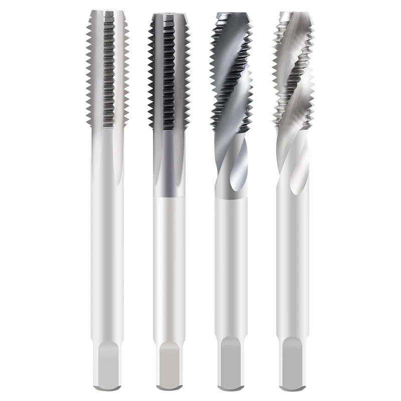 Machine Thread Taps HSS High Speed Steel Specification Tungsten Steel Tap Thread Cobalt-containing Screw Tap Spiral Screw