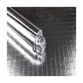 Modern Silver PVC Contact Paper Kitchen Oil-Proof Waterproof Aluminum Foil Wallpaper Graphic Design Solution