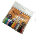 Kingtale Pet Supplies 12 Pcs Multicolor Adjustable Double Sided Reusable Comfortable Soft Fabric Puppy Collars  ID Bands