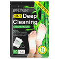 SEFUDUN Foot Detox Pads Relax Feet Patchfoot Care Herbal Bamboo Vinegar Ginger Deep Cleaning Detox Foot Patch