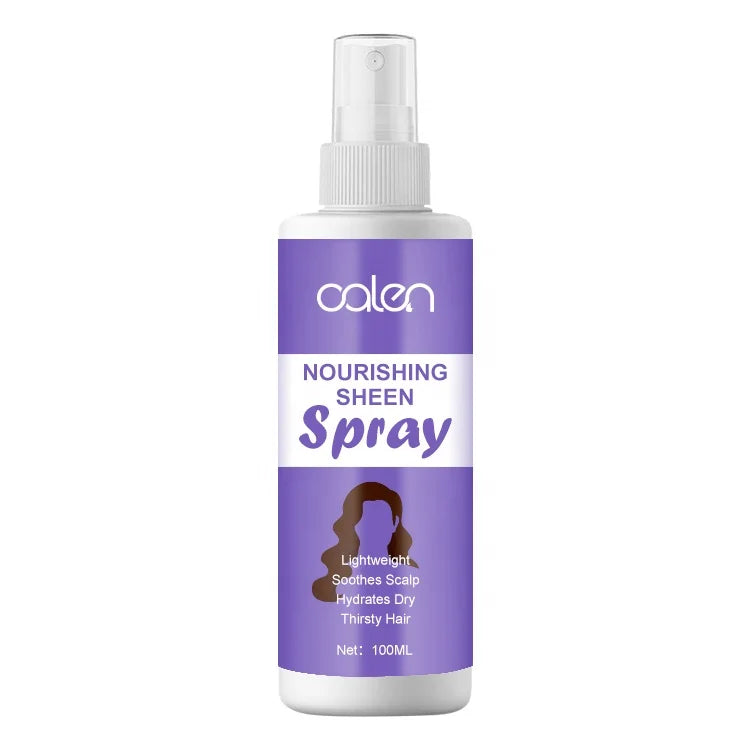 Private Label 100ML Sunscreen Nourishing Hair Add Shine Braid Sheen Spray