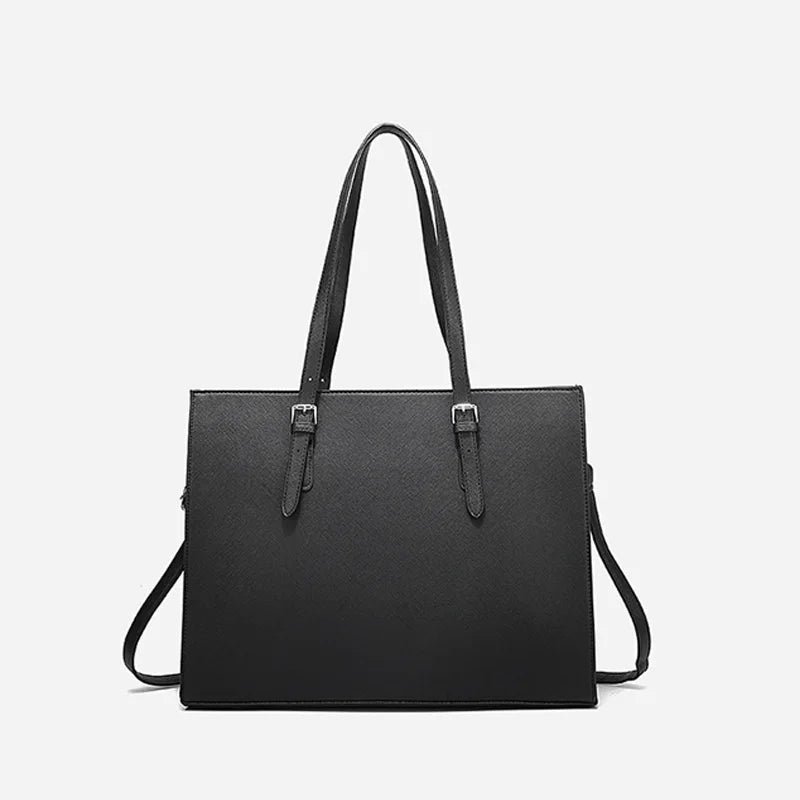 2023 Women Shoulder Bag Larger Capacity Casual Tote PU Crossbody Bag Fashion Outdoor Business Laptop Tote Handbag