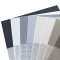 Window Polyester Plain Korea Textile Zebra Upholstery Shade Blind Roller Material Soft Fabric Blackout for Zebra Blinds Supleirs