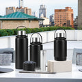 2025 New Product-40oz 54oz Double Wall Stainless Steel Insulated Vacuum Flask Bottle Portable Pet Bowl with Lid Drinkware