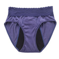 JOGOGO Wholesale Customize 4 Layer Black Plus Size Lace Physiological Panties Leakproof Breathable Menstrual Panties