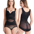 Sexy Row Buckle Corset Body Tummy Control Breathable Butt Lifter Shaper Underwear Womens Bodysuit Slimming Shapewear Medium 3D