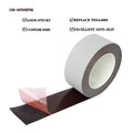 2- Wear-resistant Anti-slip Embossed Surface Dimple Silicone Coated Rubber Roller Wrap Cover Printer's Friend Grip Adhesive Tape