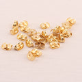 Cheap Price Nontoxic Gold Color Small Stud Earring Backs Earring Post Nuts Jewelry Findings