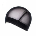 Gtop Fashion Bulk Cheap Unisex Nylon 3P Wave Wig Cap for Match Durags Cancer Plain Color Mesh Chemo Dome Cap  for Women TJM-17