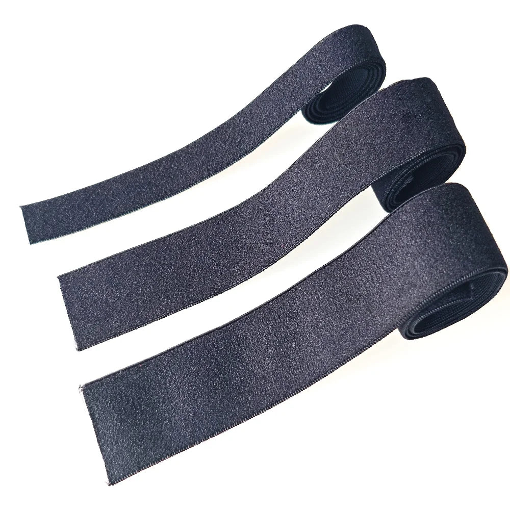 Black Plush Band Elastic in Stock With Low MOQ Elastic Waistband Webbing