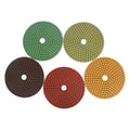 Marble and Concrete Ceramic Bond Polishing Pad Deburring Floor Sanding Pads 5inch Grit 50-3000