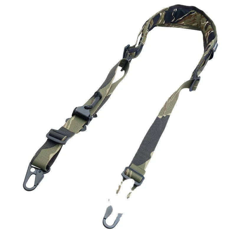 IDOGEAR Tactical Ferro Style Metal Hooks 2 Point Hunting Quick Pull Tab Two Point