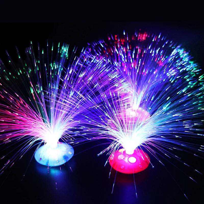 Hot Sale Glowing Babysbreath Toys Luminous Colorful LED Plastic Flowers Home Decorations Party Accessories
