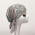 MIO Factory New Turban for Ladies Women Floral Muslim Printed Beanies Summer Head Cover Bandana Breathable Outdoor