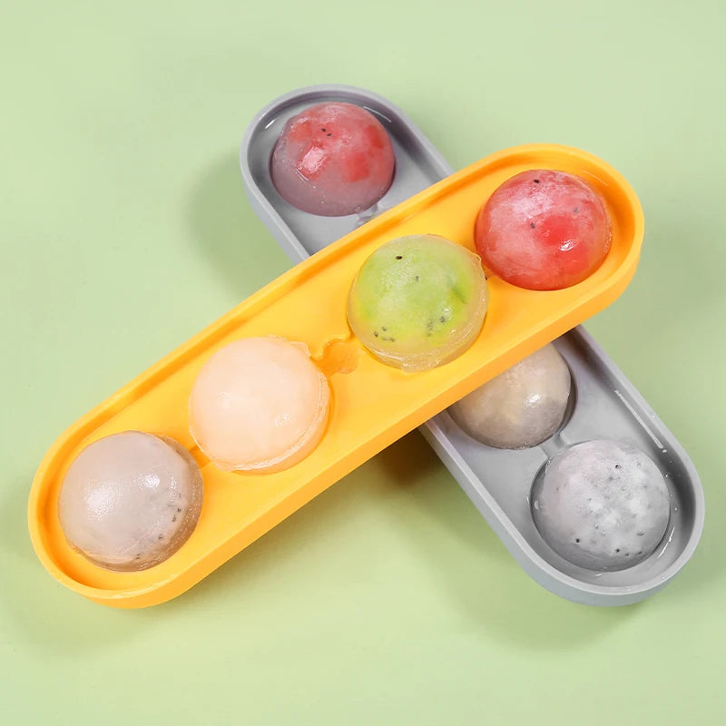 2pack Eco-Friendly BPA Free Square Silicone Ice Ball & Ice Cube Tray Mould Mini Large
